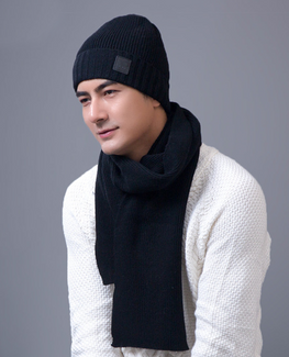 Exclusive Knit Hat and Scarf Set