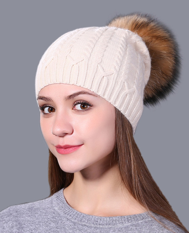 Premium mink fur Beanie Premium mink fur Beanie