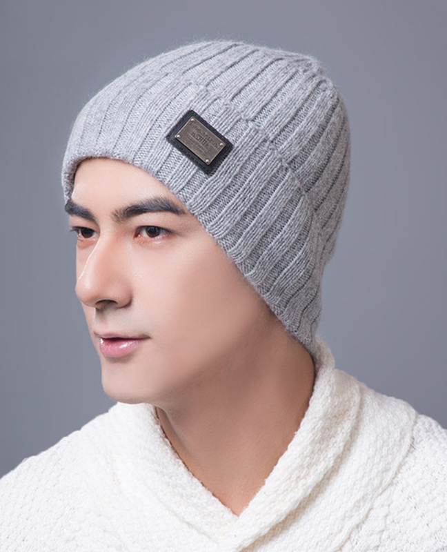 Winter Knitted Cashmere beanie Winter Knitted Cashmere beanie