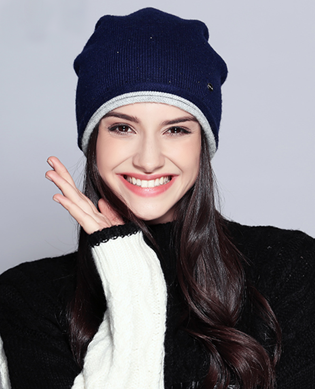 Double Layer Exotic Beanie Double Layer Exotic Beanie